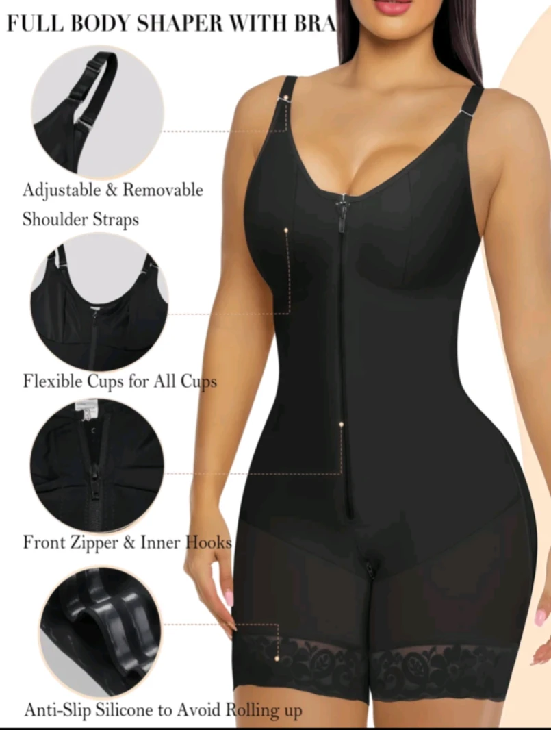 Full Body Shaper with Bra - photo 2