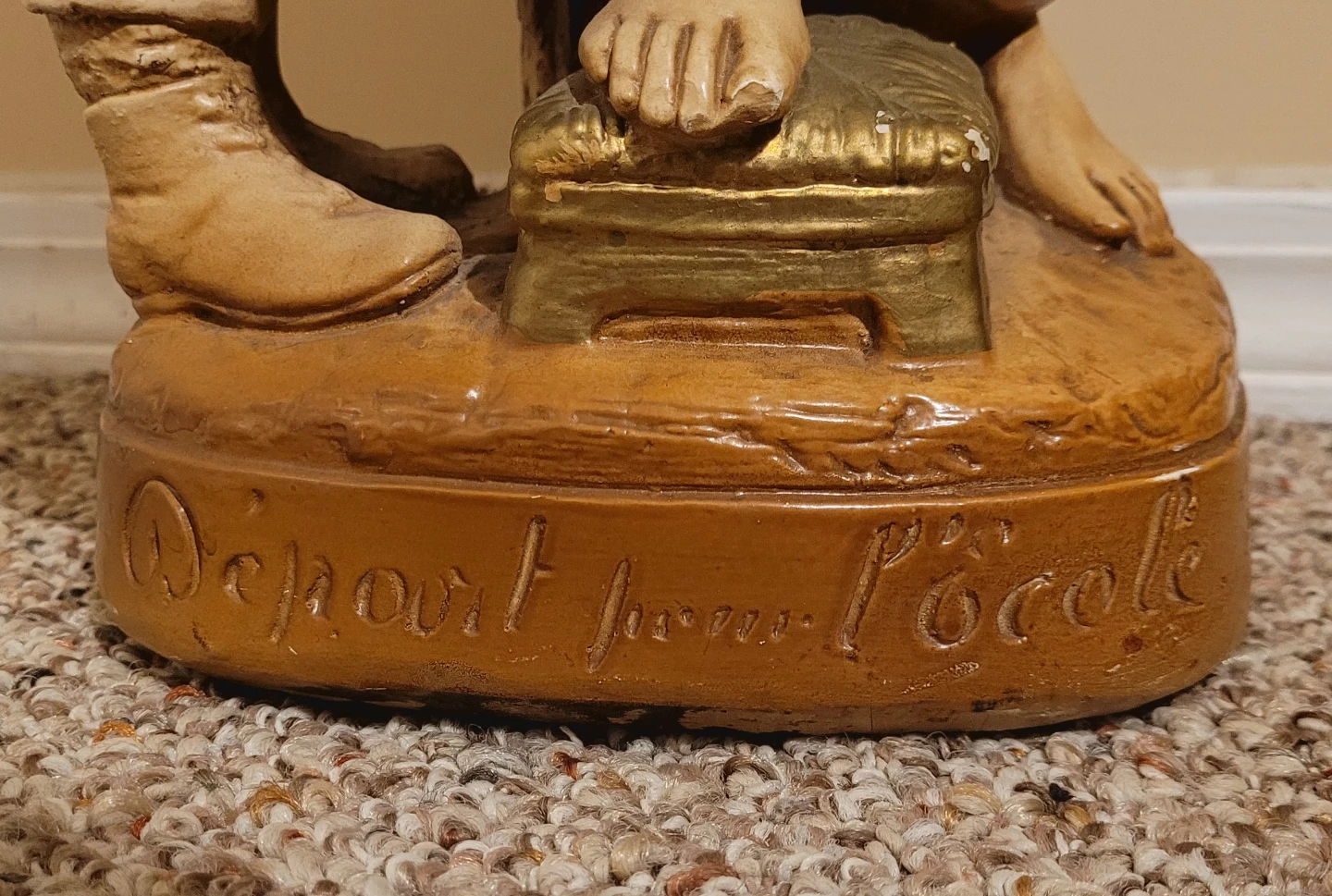 21" "Mother with Children" Sculpture - photo 2