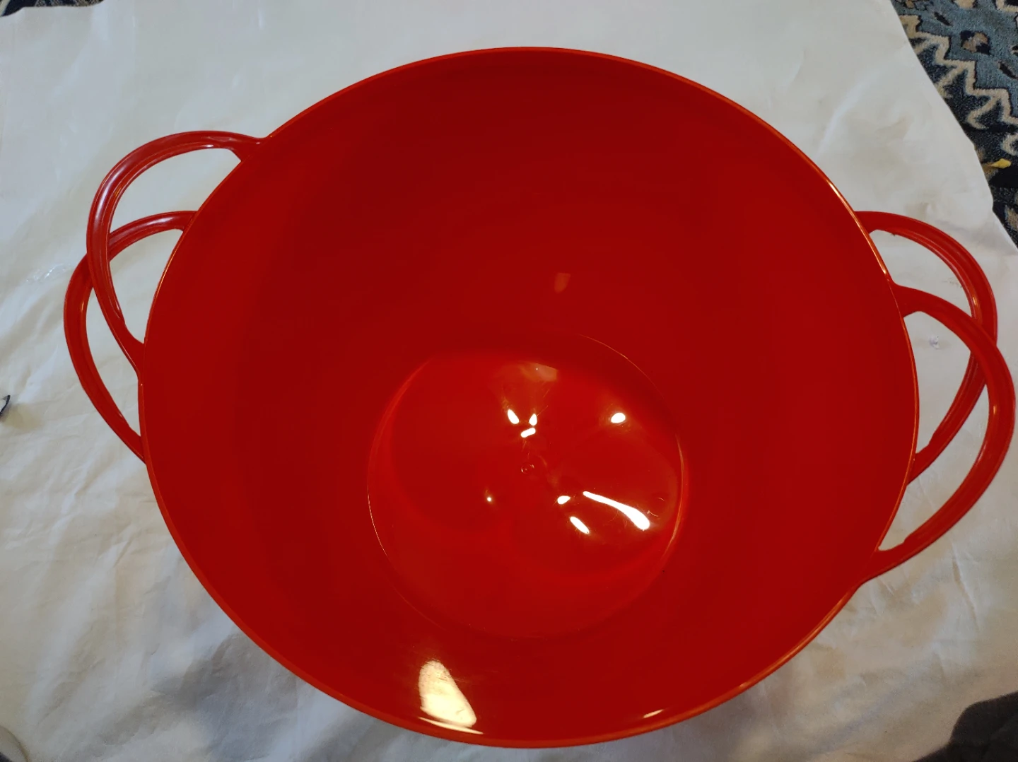 2 Red Plastic Bucket 🏆 - photo 2