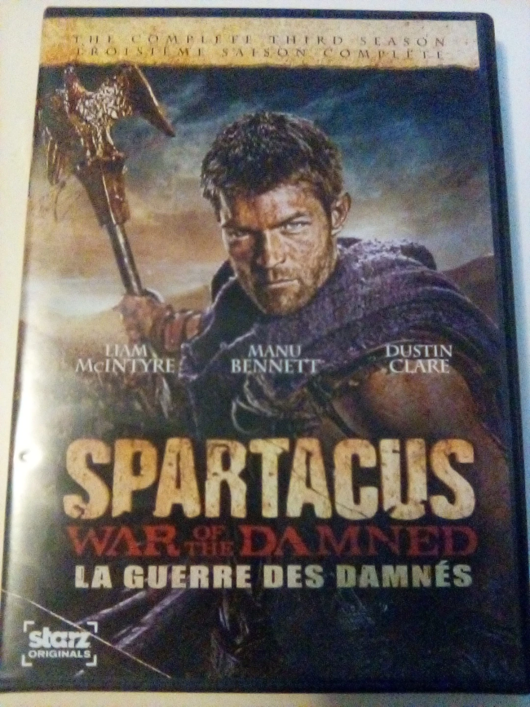 Spartacus War of the Damned Complete Third Season DVD