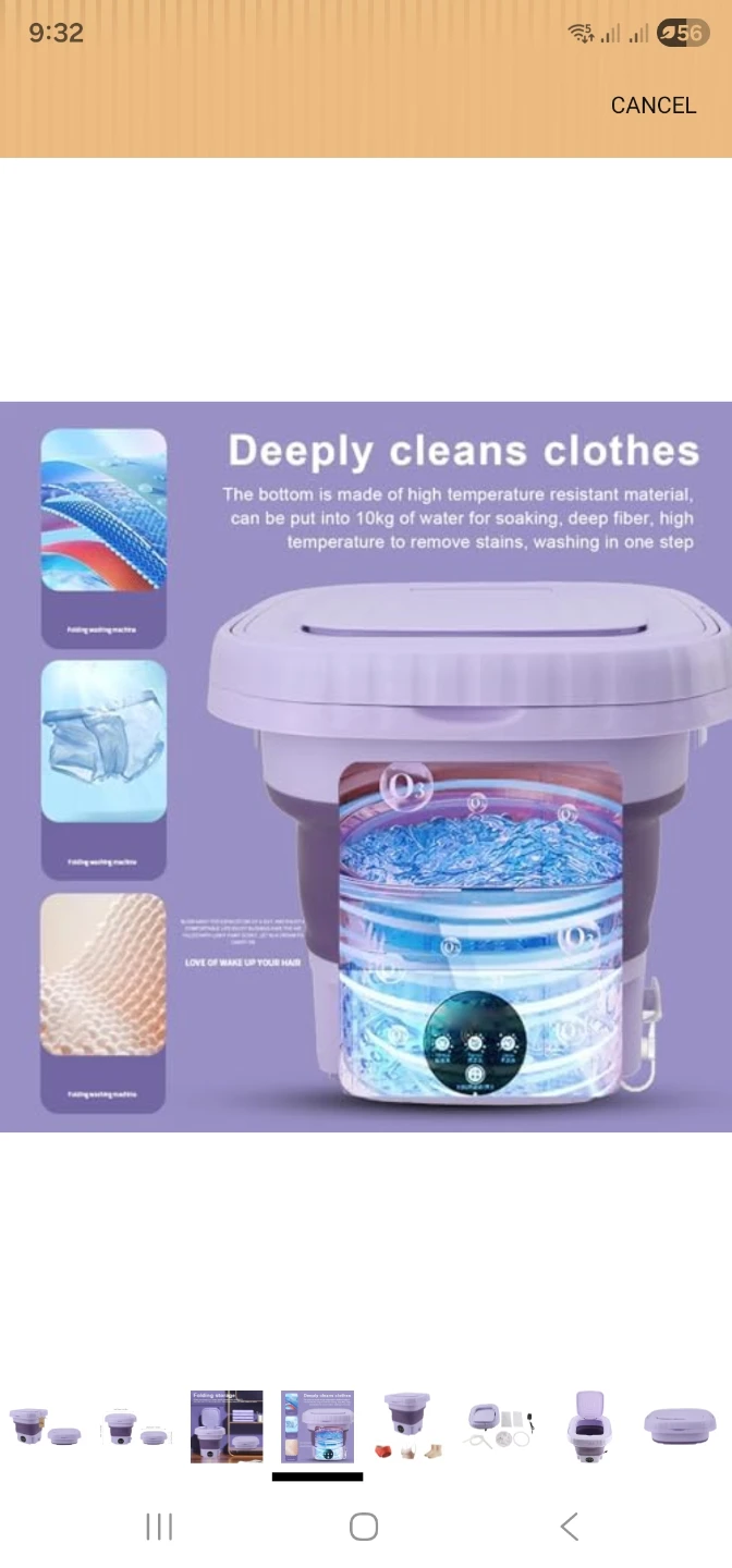 Portable Folding Washing Machine 11L - photo 4