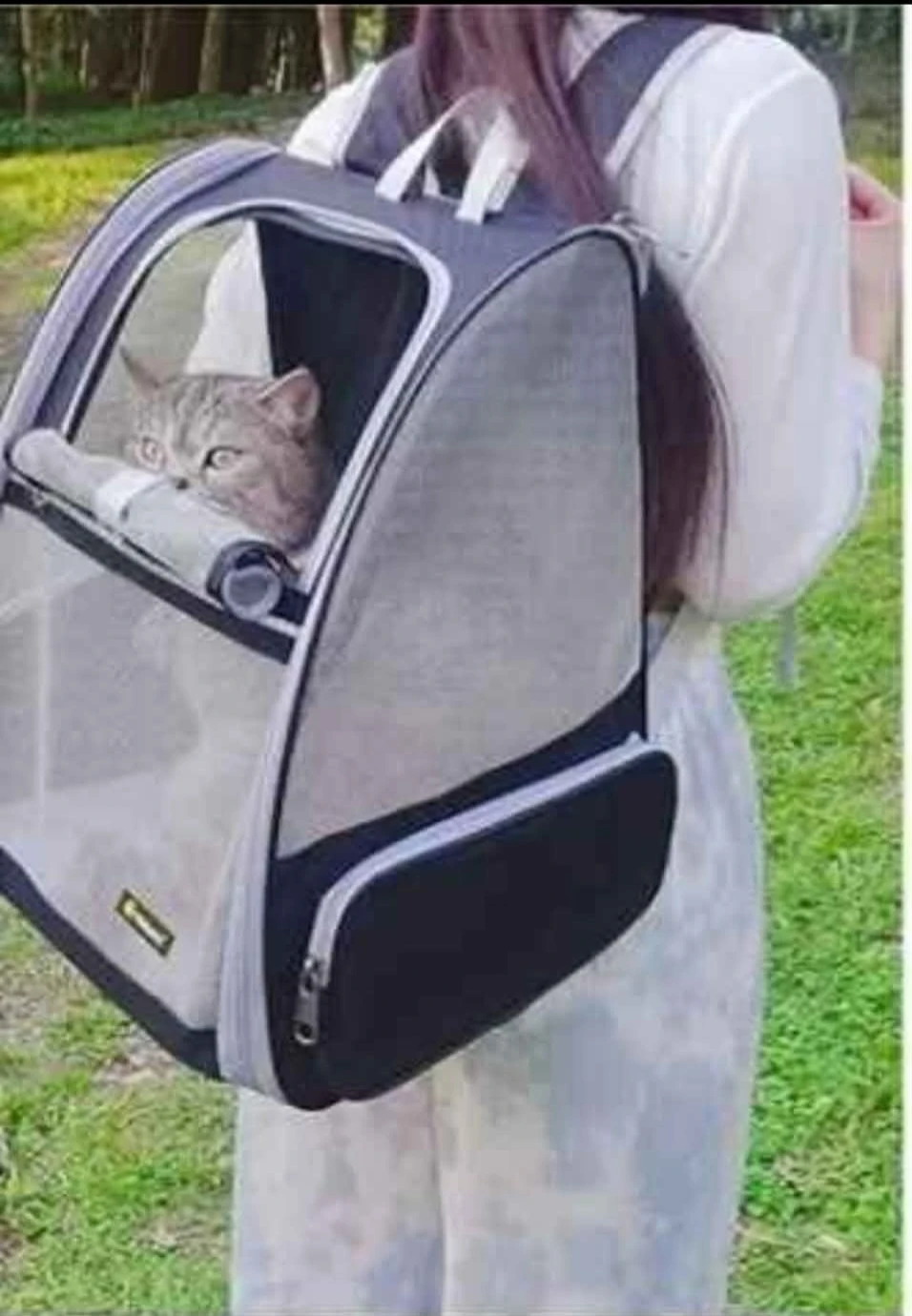 Pet Carrier Backpack (New never used) - photo 4