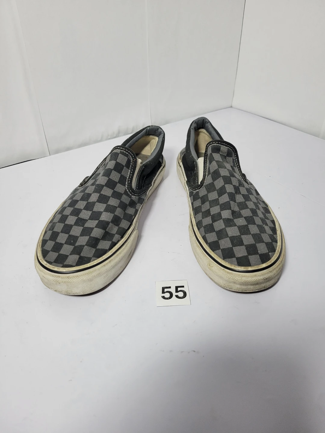 Vans Checkerboard Slip-On Shoes, size 9-men, 10.5-women (55)