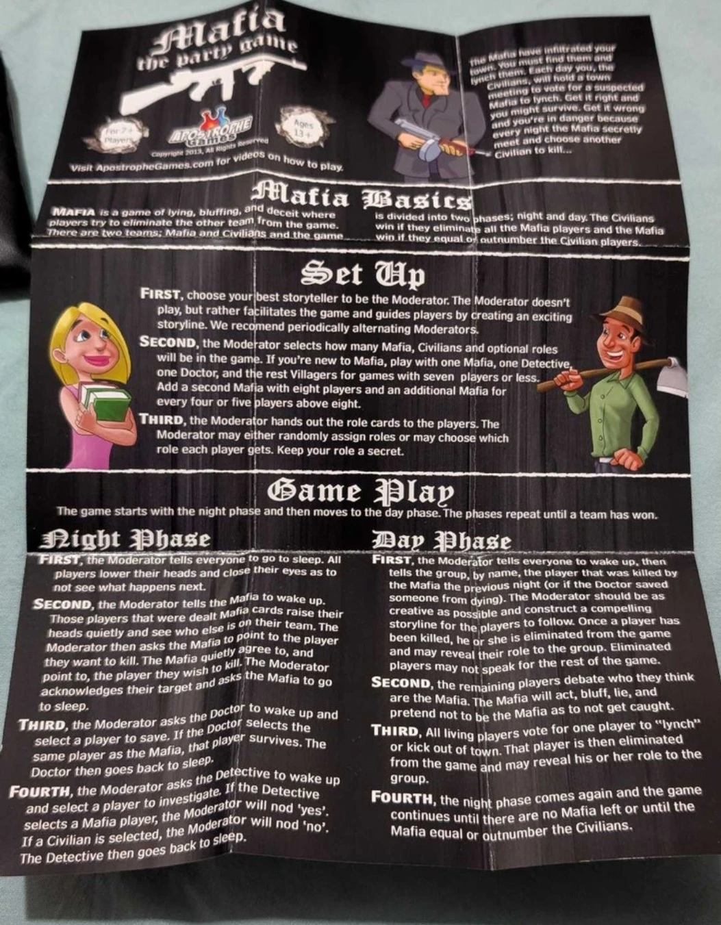 Mafia: The Party Game (brand new/original packaging) - photo 4