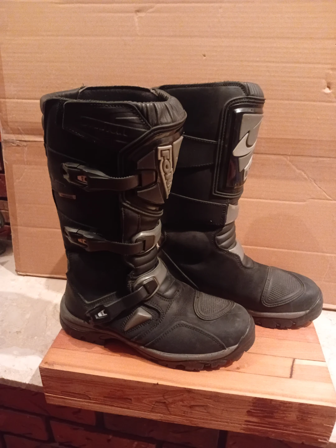 Forma Adventure Motorcycle Boots - Black, Size 43