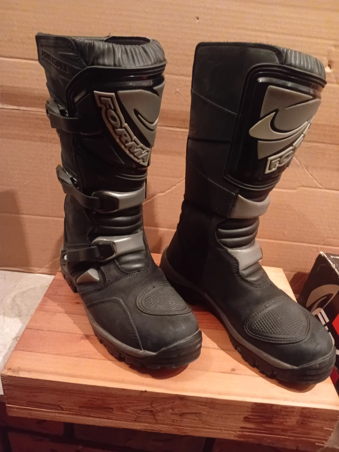 Forma Adventure Motorcycle Boots - Black, Size 43 - photo 3