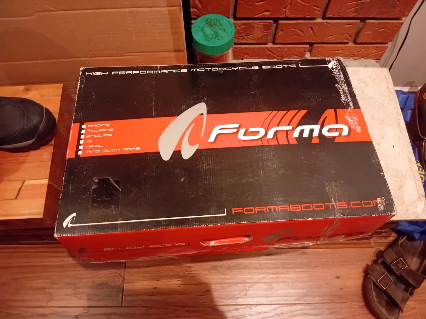 Forma Adventure Motorcycle Boots - Black, Size 43 - photo 4