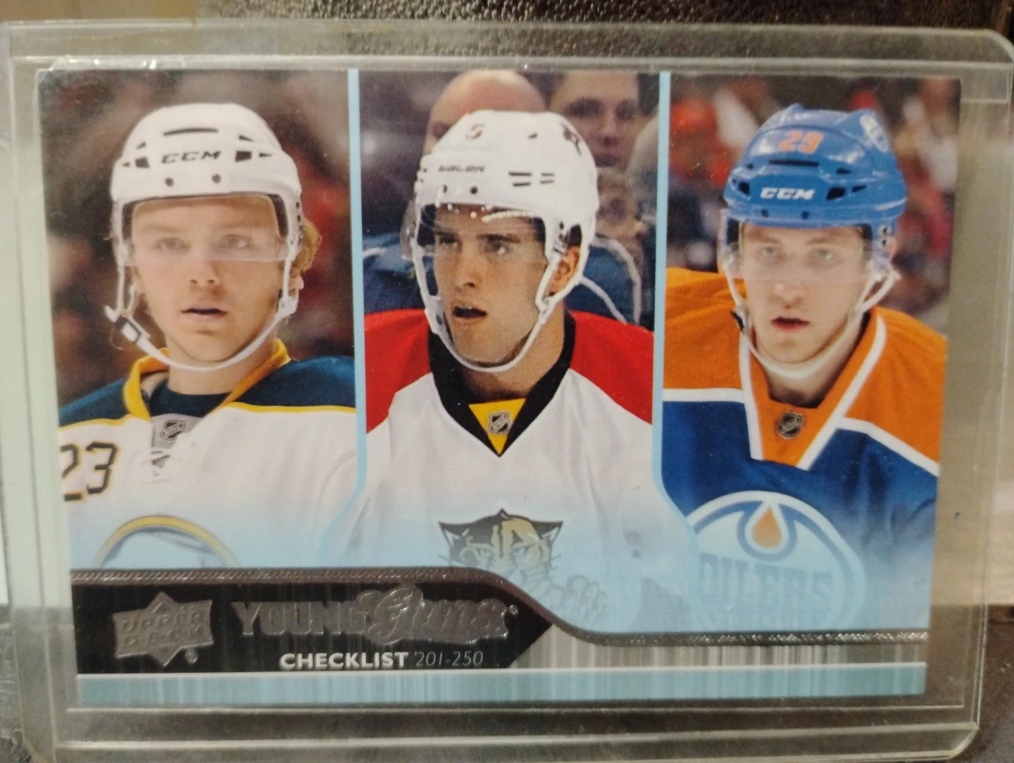 🥕Upper Deck Young Guns 201-250 Checklist Hockey Card
