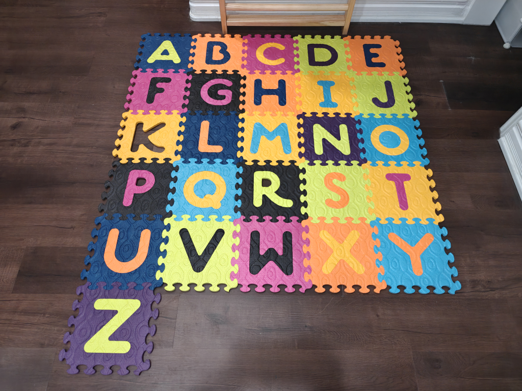 Alphabet Foam Puzzle Mat Tiles