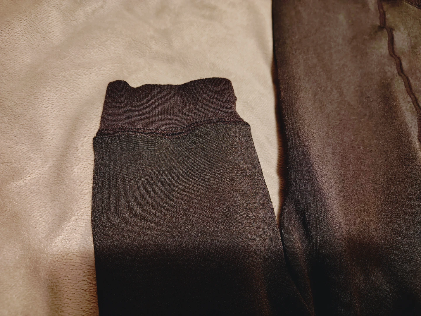 Grey Fleece-lined Tights Xs - photo 2