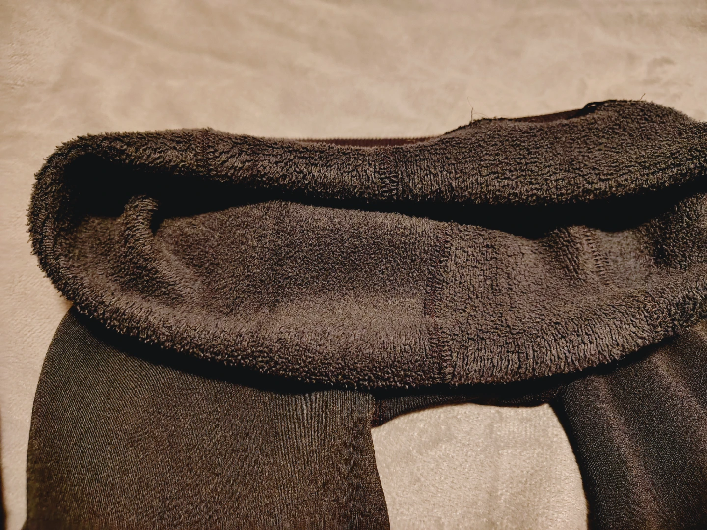 Grey Fleece-lined Tights Xs - photo 3