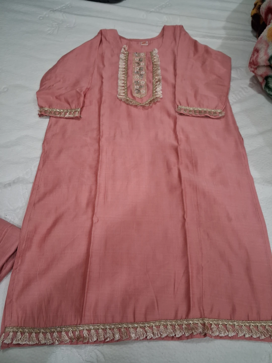 Pink & Purple Pakistani Dress Sets - photo 3