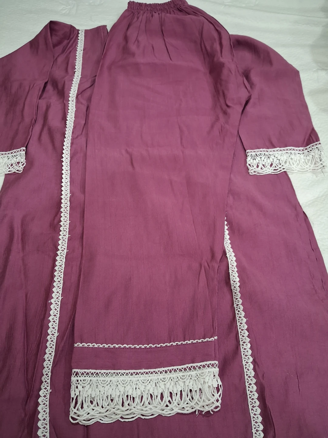 Pink & Purple Pakistani Dress Sets - photo 5