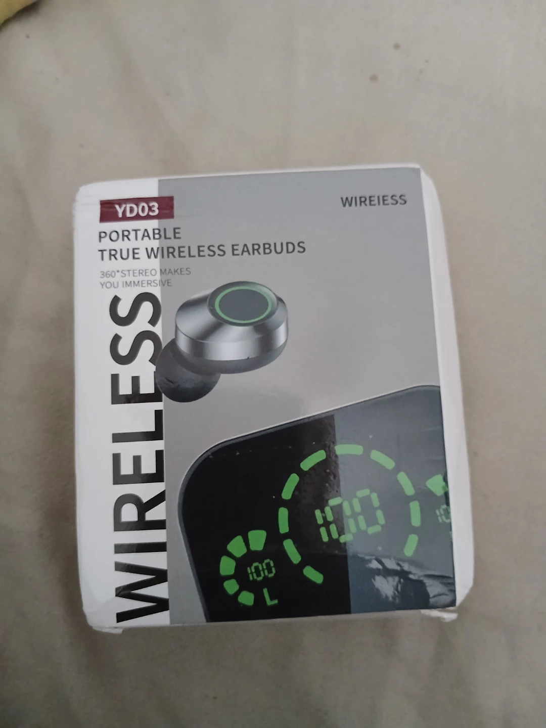 YD03 Portable True Wireless Earbuds