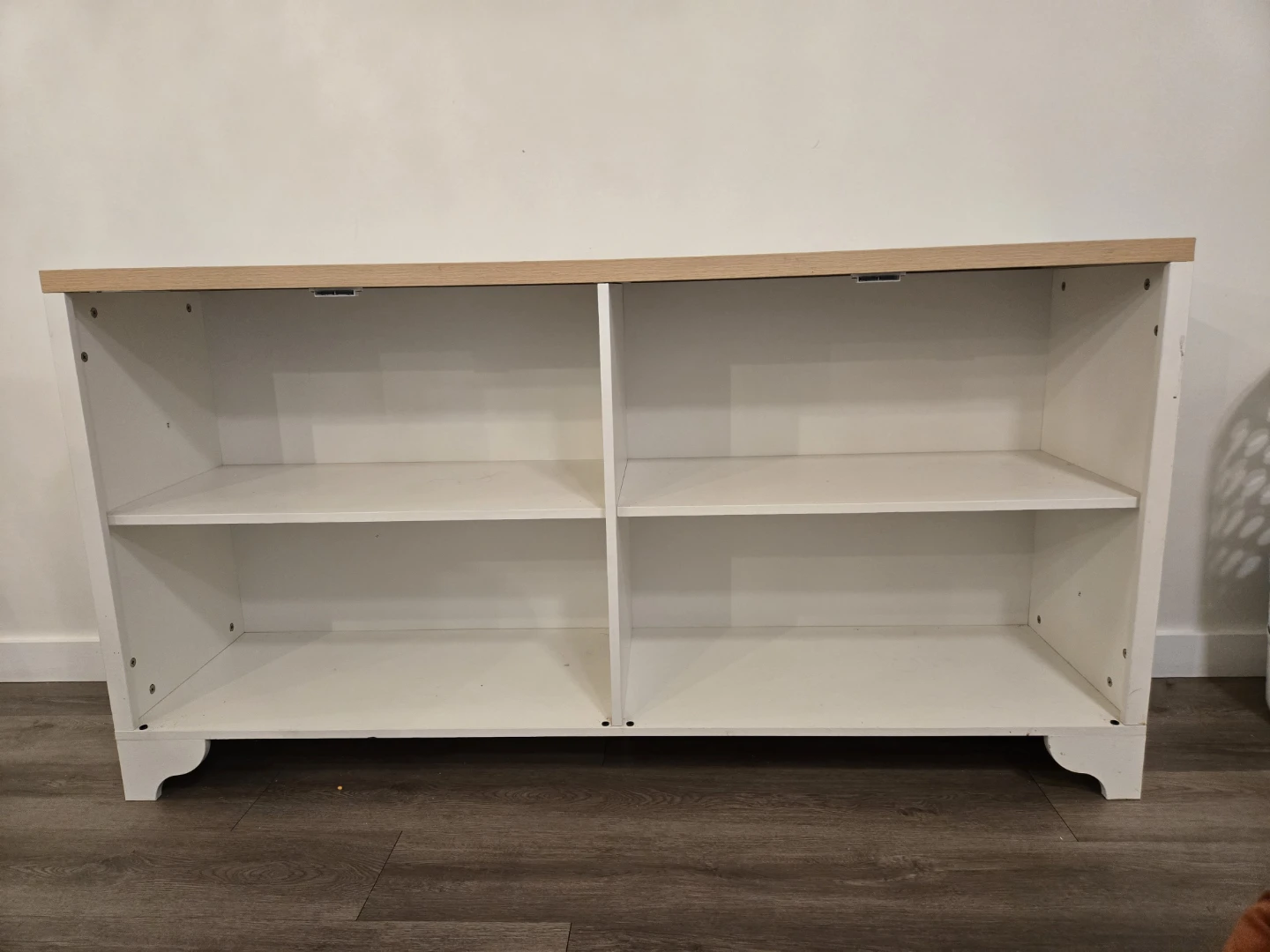 White and Oak Cabinet (there is 2)