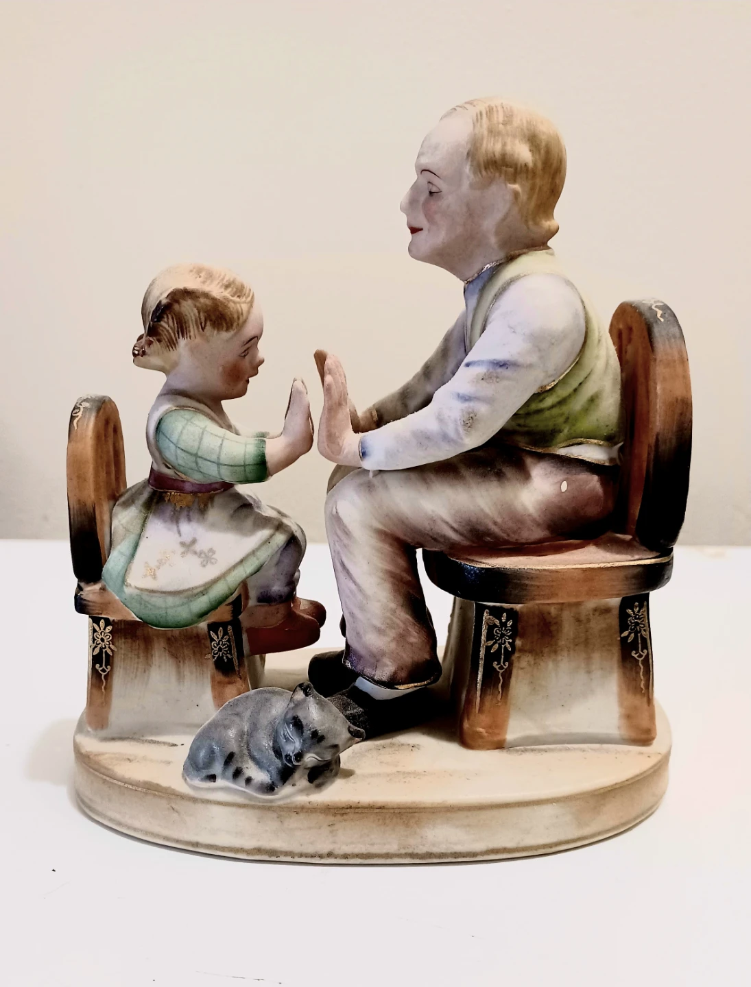 Vtg Stafford China Patty Cake Figurine