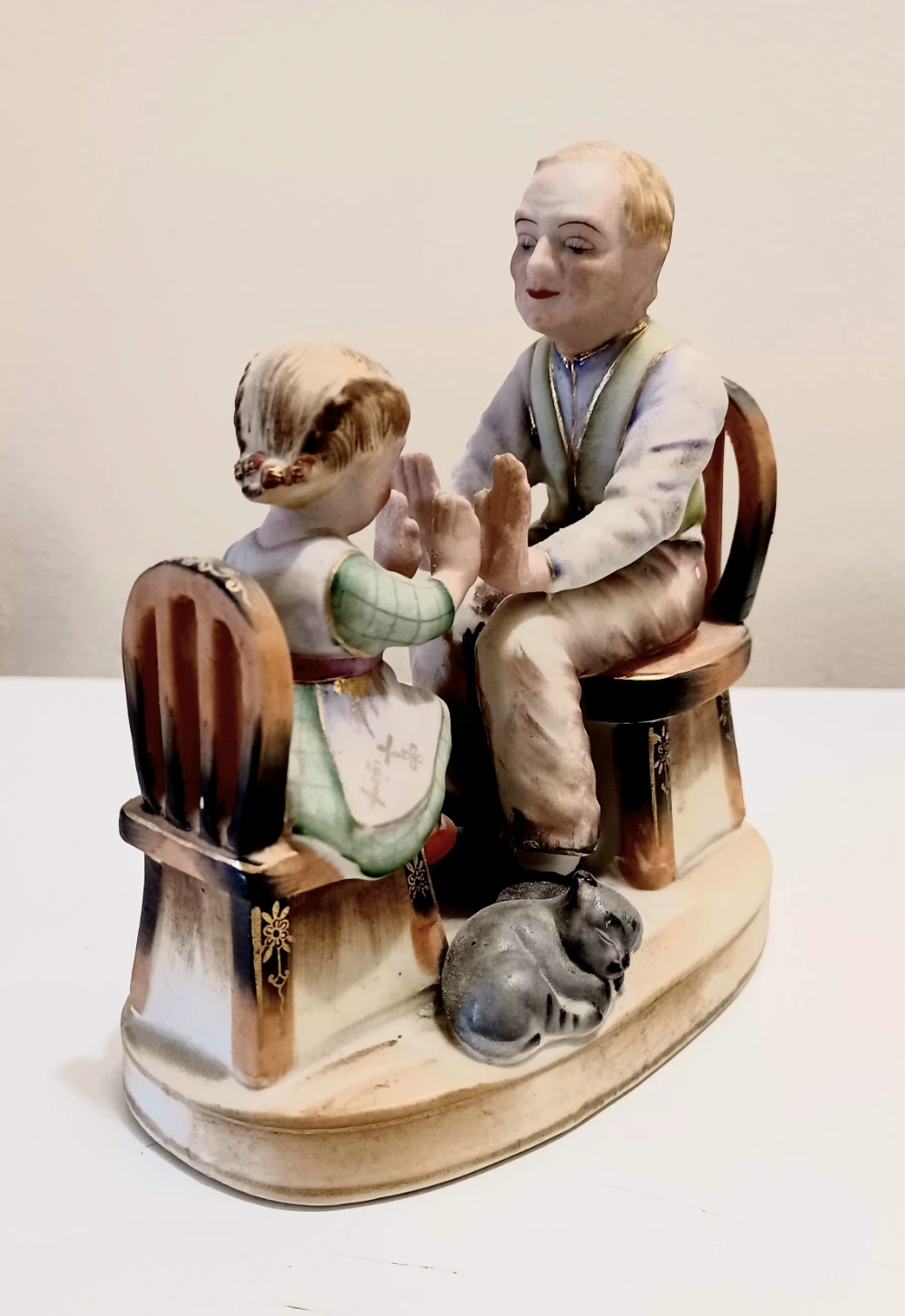 Vtg Stafford China Patty Cake Figurine - photo 3