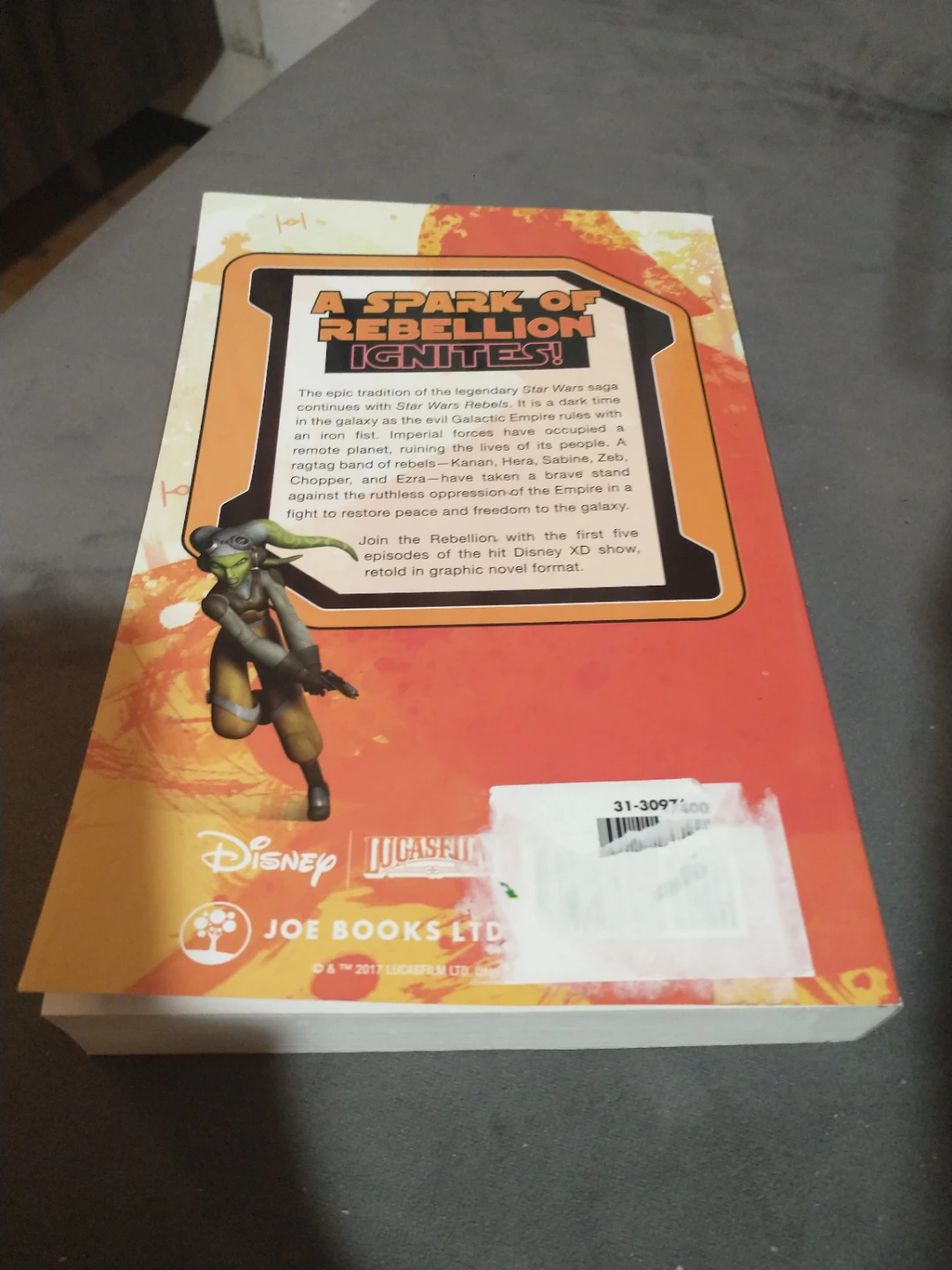 Star Wars Rebels Spark of Rebellion graphic novel - photo 2
