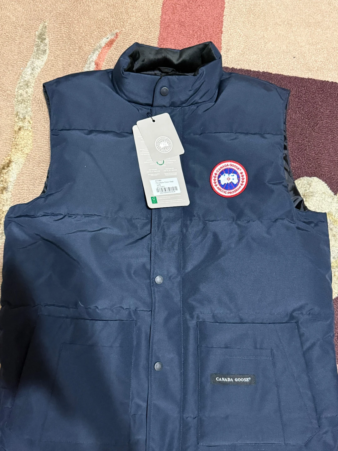 Canada Goose Freestyle Crew Vest - Navy - Size L