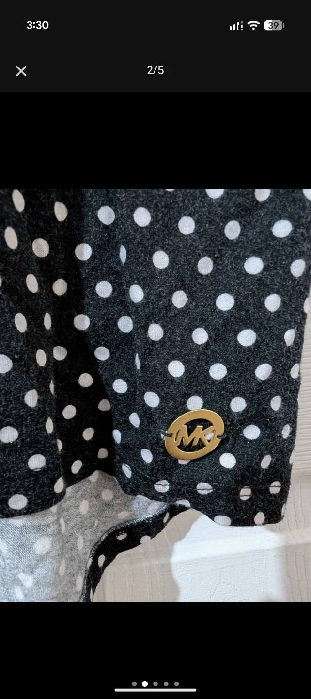 Michael Kors Polka Dot Shirt - photo 3