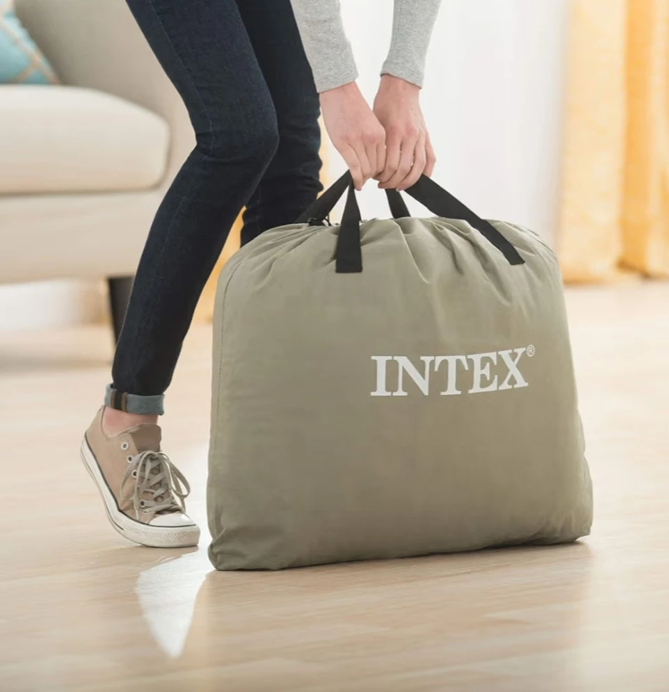 Intex Inflatable Air Mattress with Carry Bag - photo 3