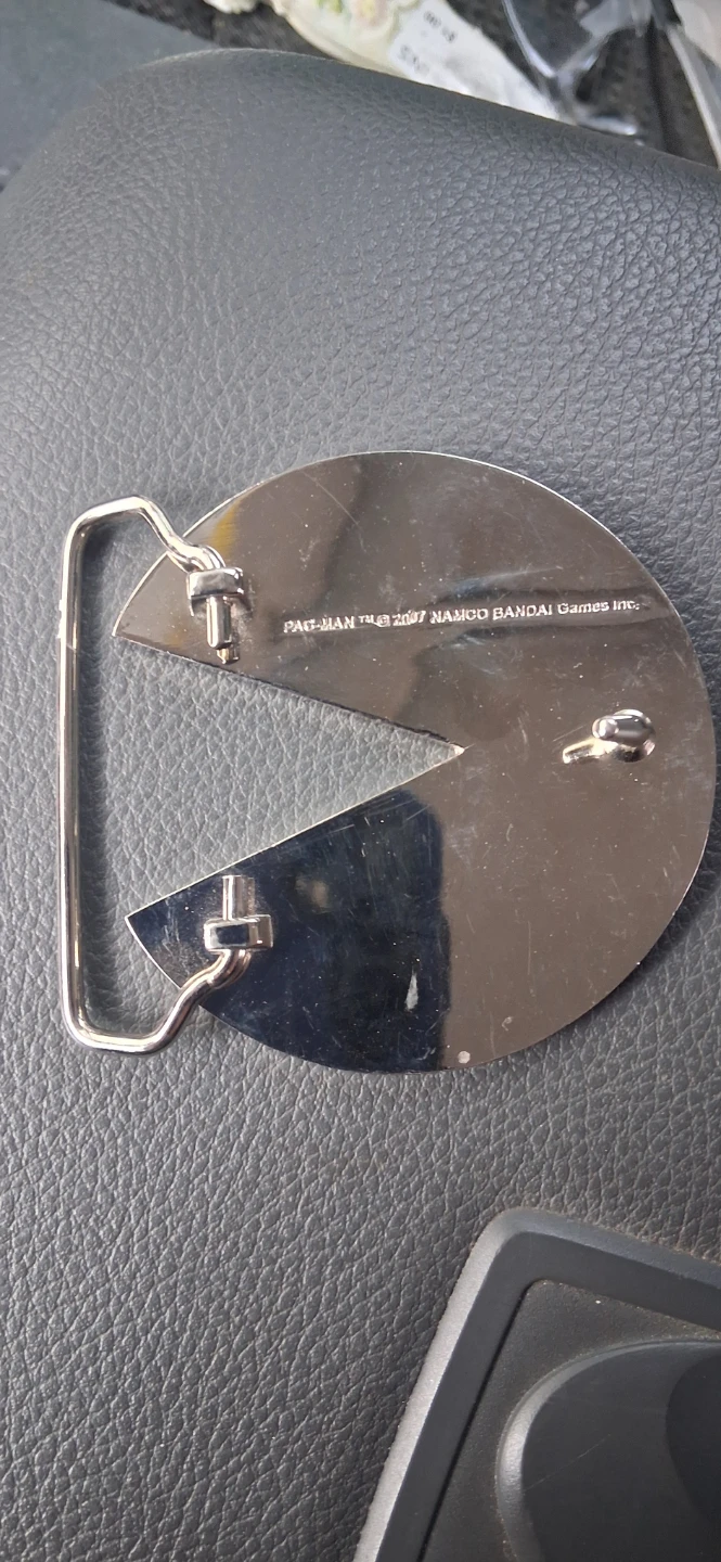 Pac-Man Belt Buckle - 2007 Namco - photo 2