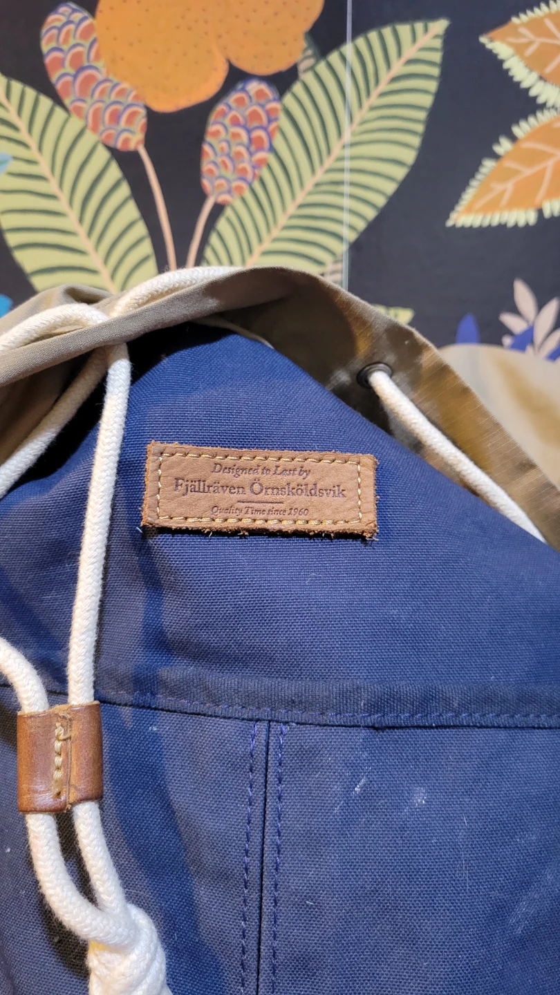 Fjällräven Kånken Backpack Navy Blue Canvas - photo 4