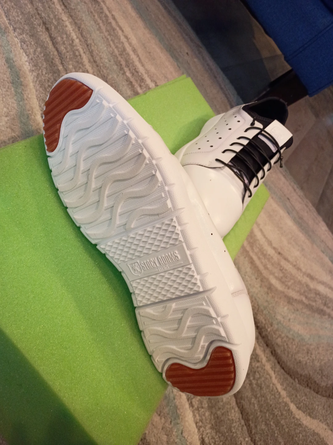 Stacy Adams White Leather Sneakers - photo 2