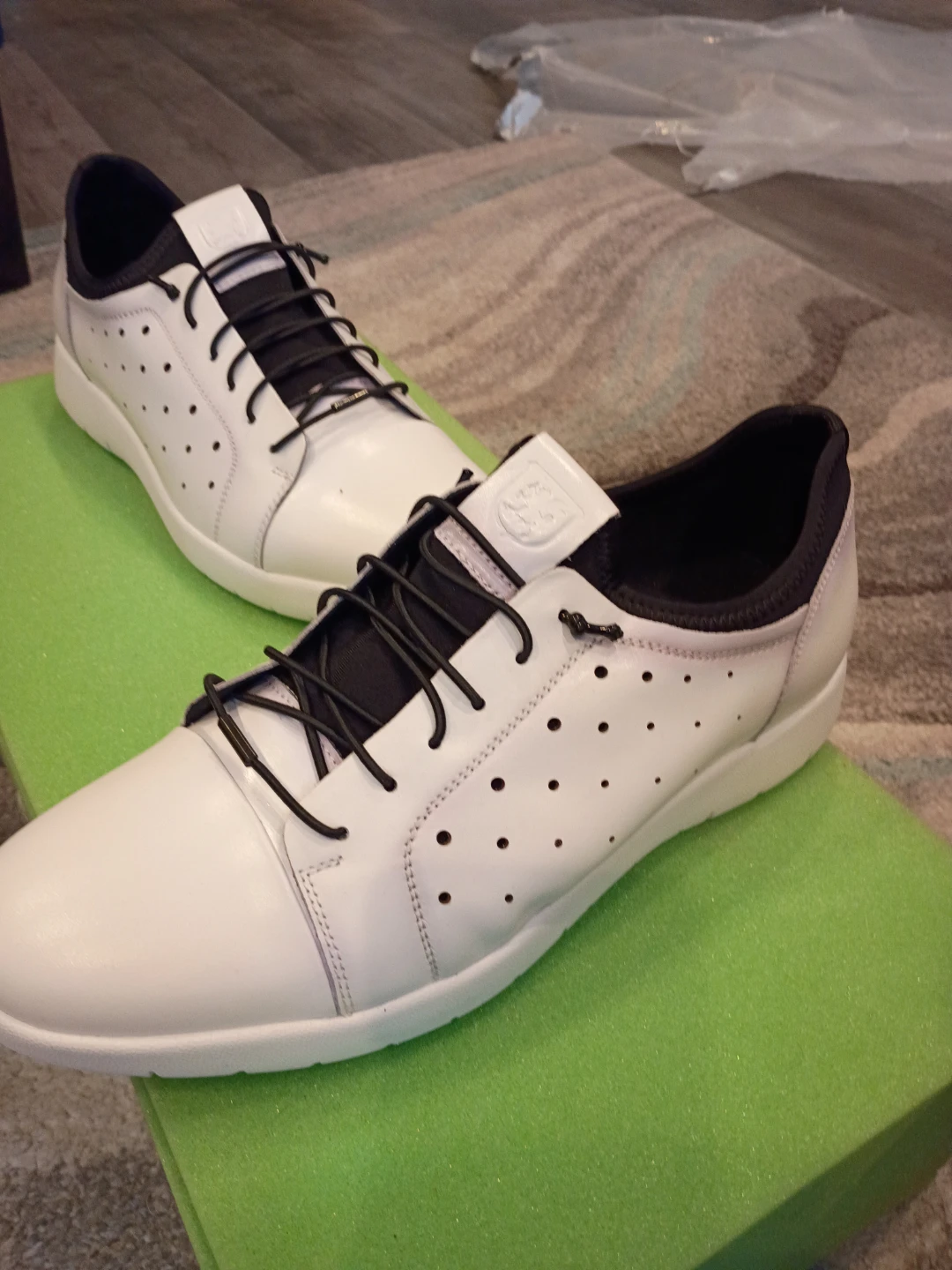 Stacy Adams White Leather Sneakers - photo 5