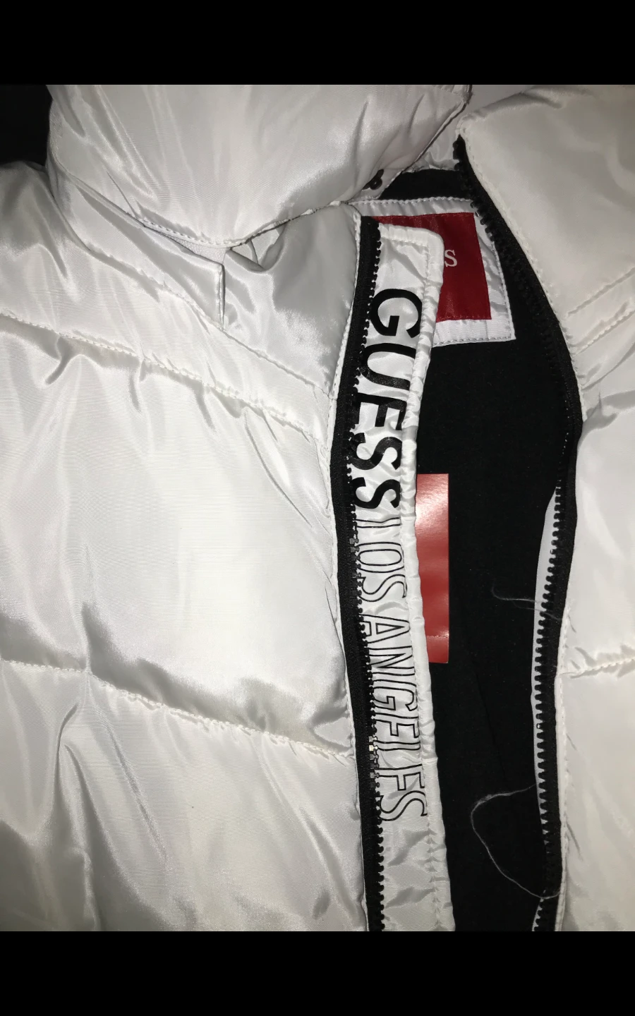 Guess Puffer Jacket - White - Size XXL - photo 3