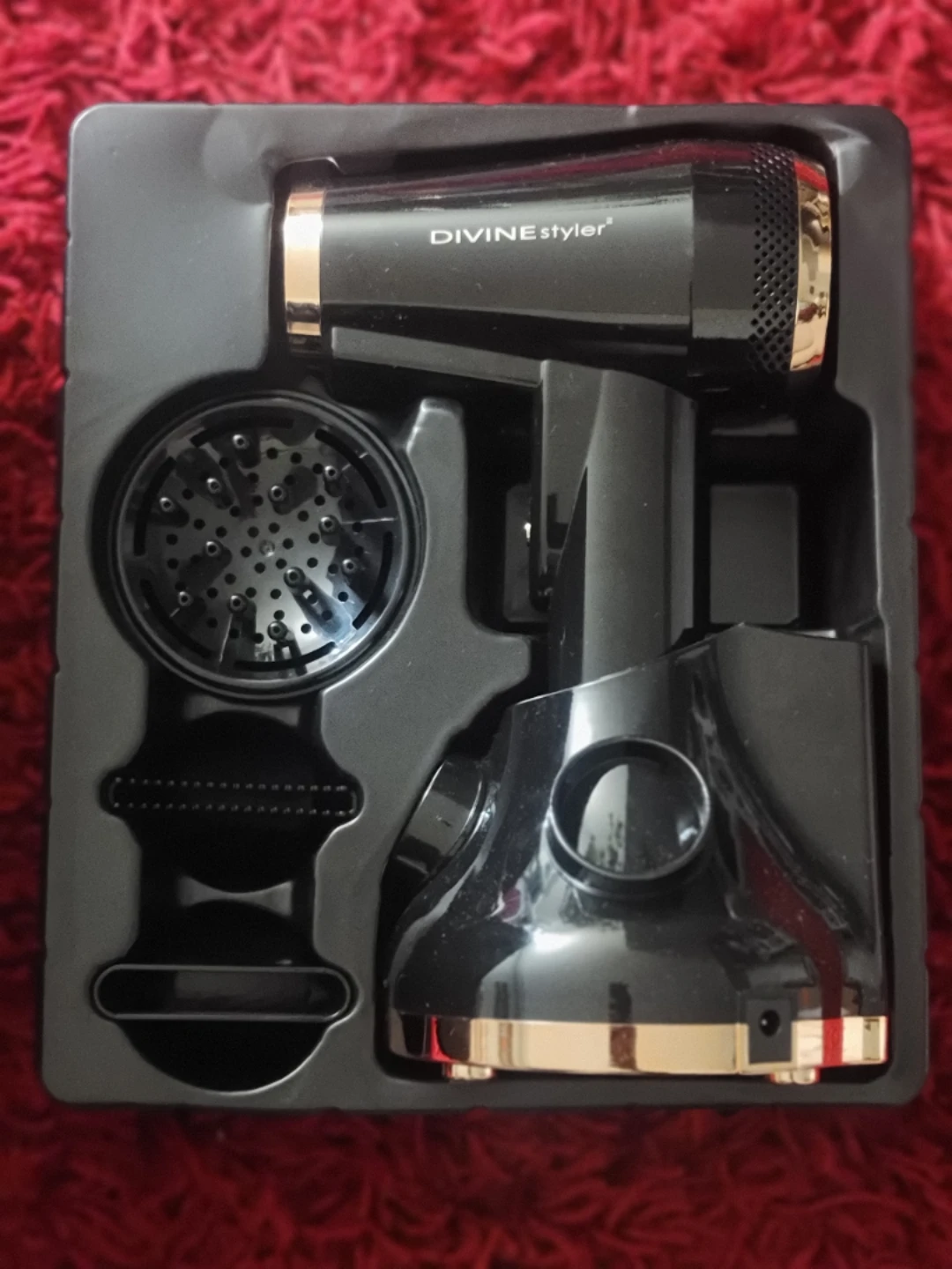 DIVINE styler PRO Cordless Rechargeable Hair Dryer