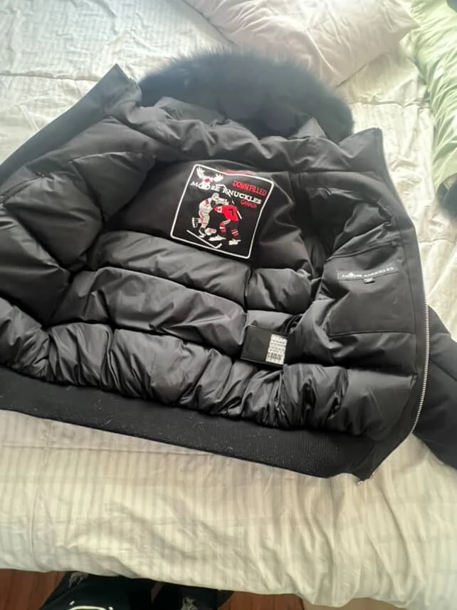 Moose Knuckles Down Filled Bomber Jacket - photo 3
