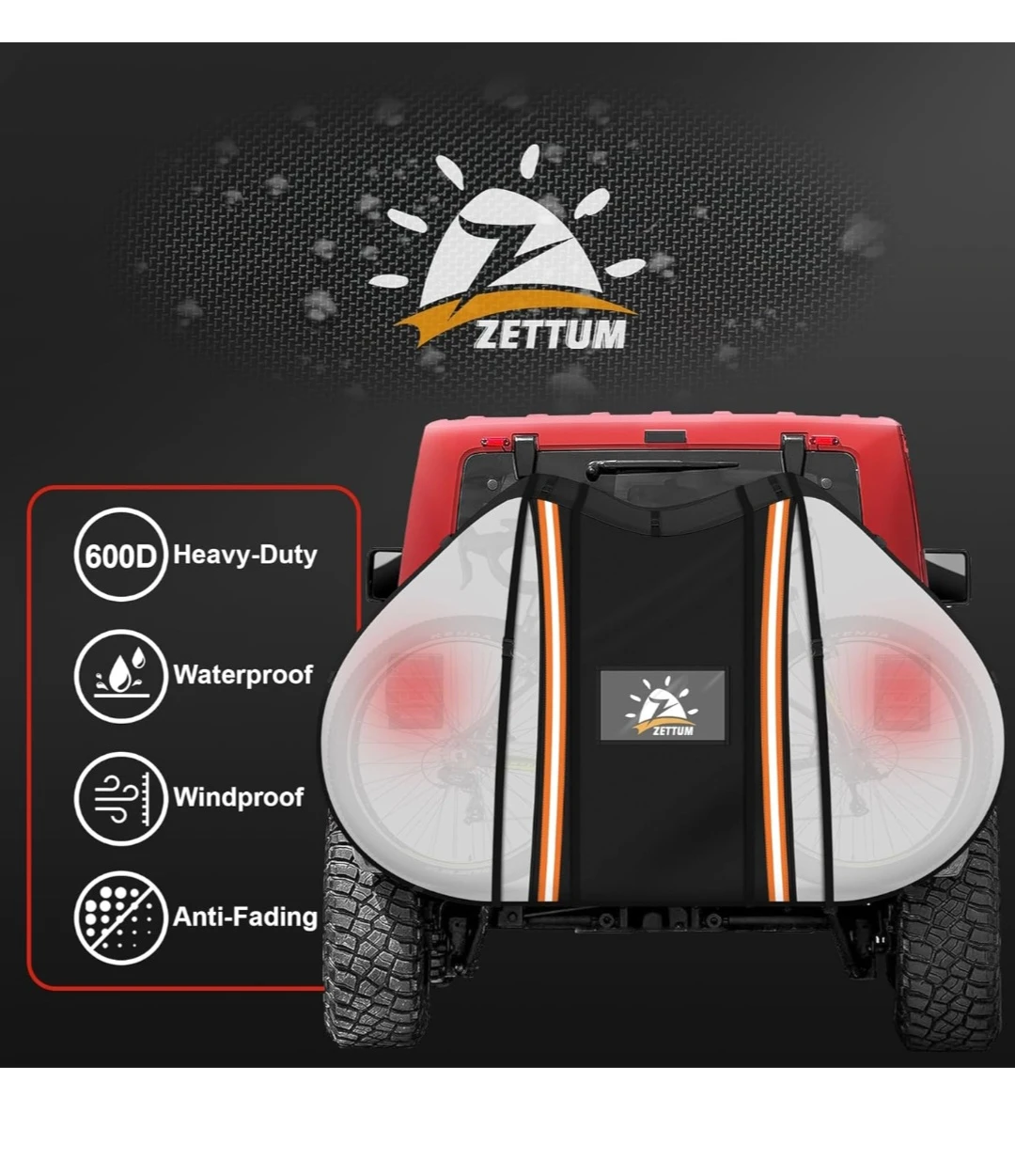 Zettum Premium Bike Cover for Transport - photo 2