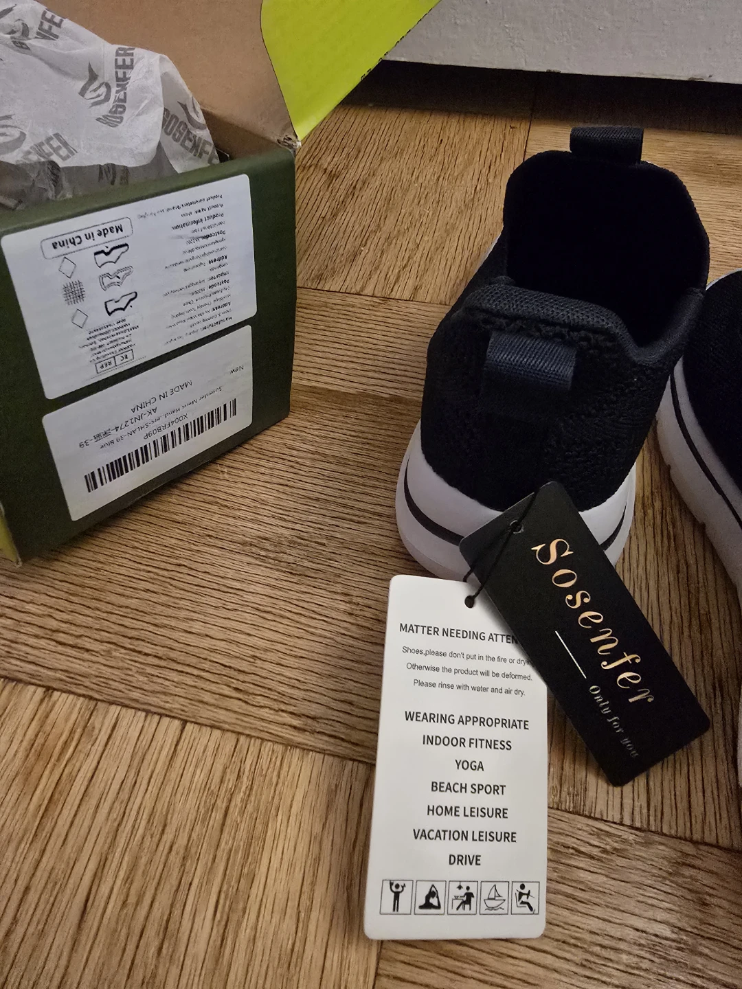 Brand NEW! Sosenfer Navy Blue Slip-On Sneakers - photo 3