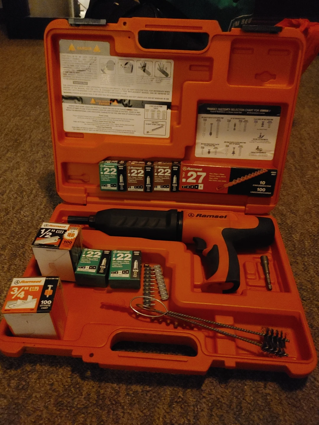 Ramset Powder Actuated Tool Kit