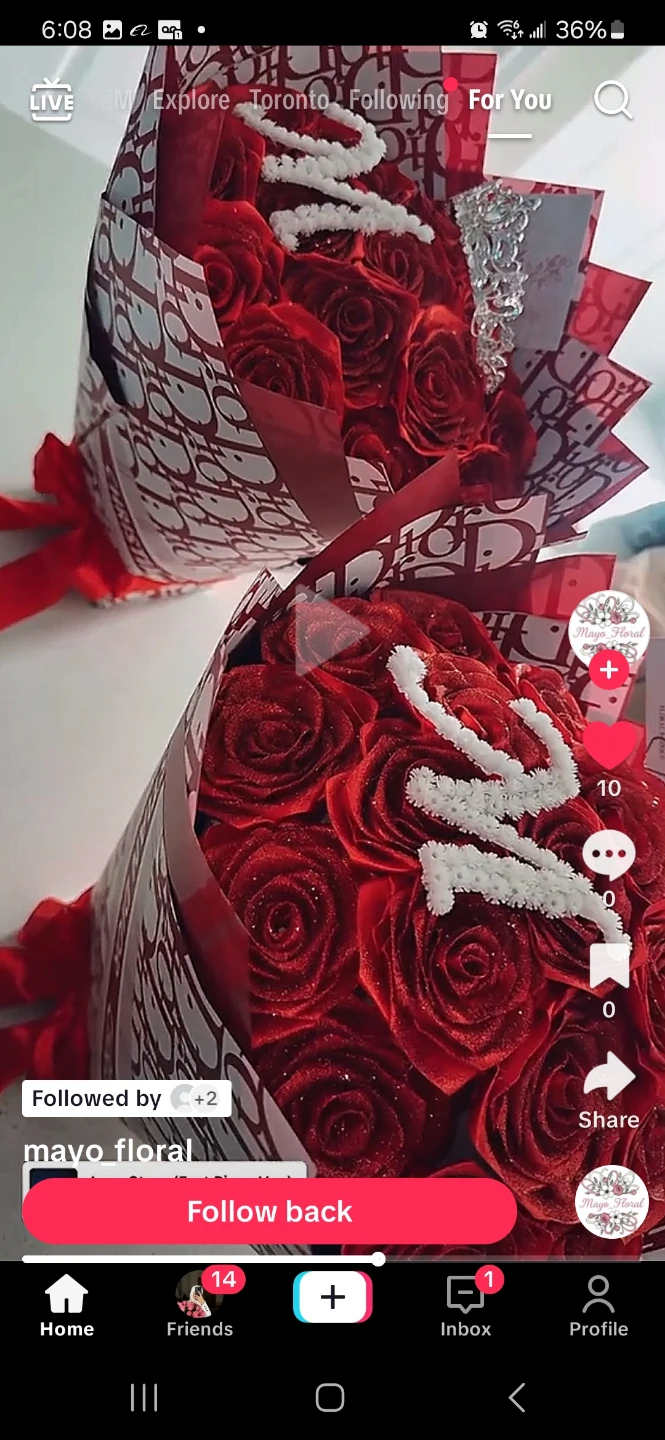 hand made Fabric Rose Bouquet for valentines day - photo 2