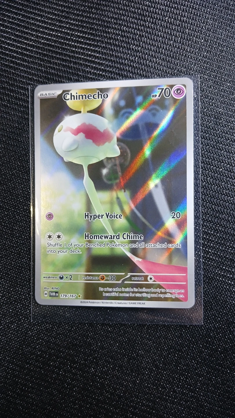 Pokemon Chimecho Card