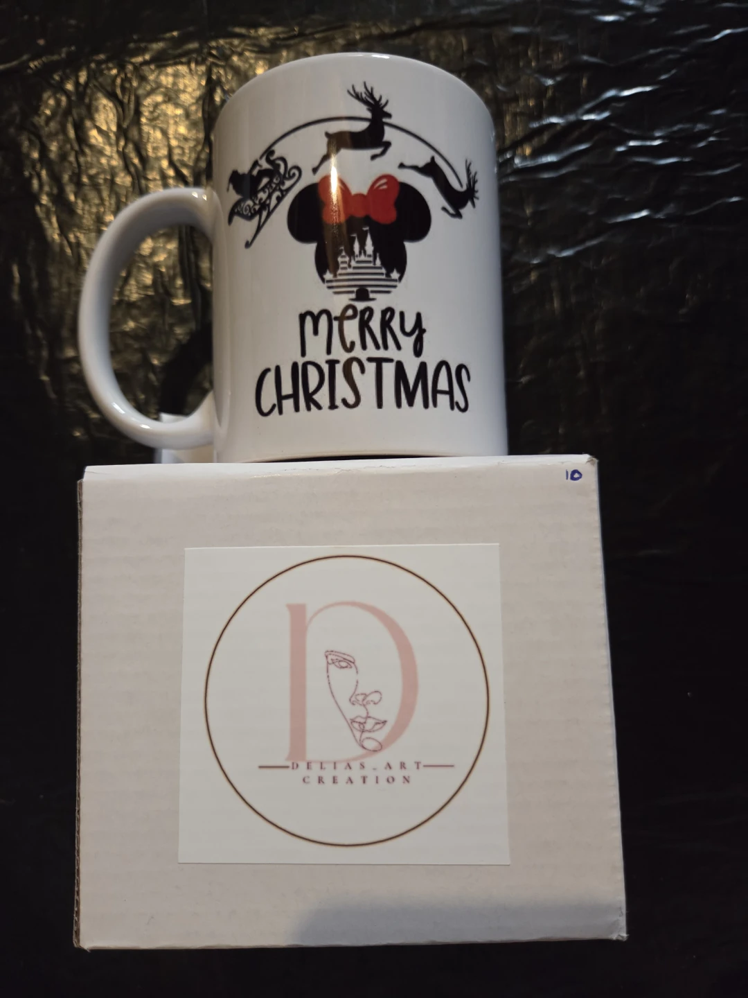 Merry Christmas Minnie Mouse Mug