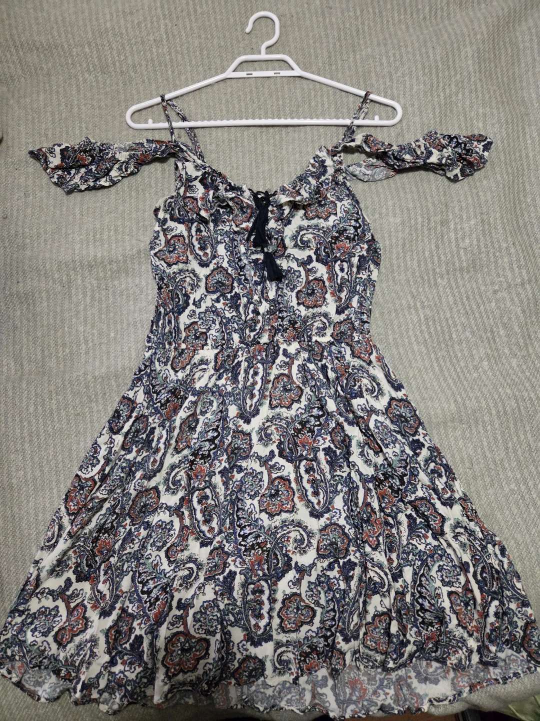 Paisley Print Dress