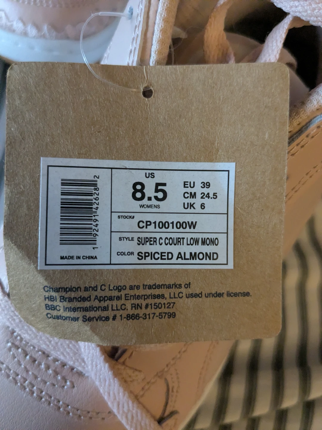 Champion Super C Court Low Mono Sneakers 8.5 - photo 2