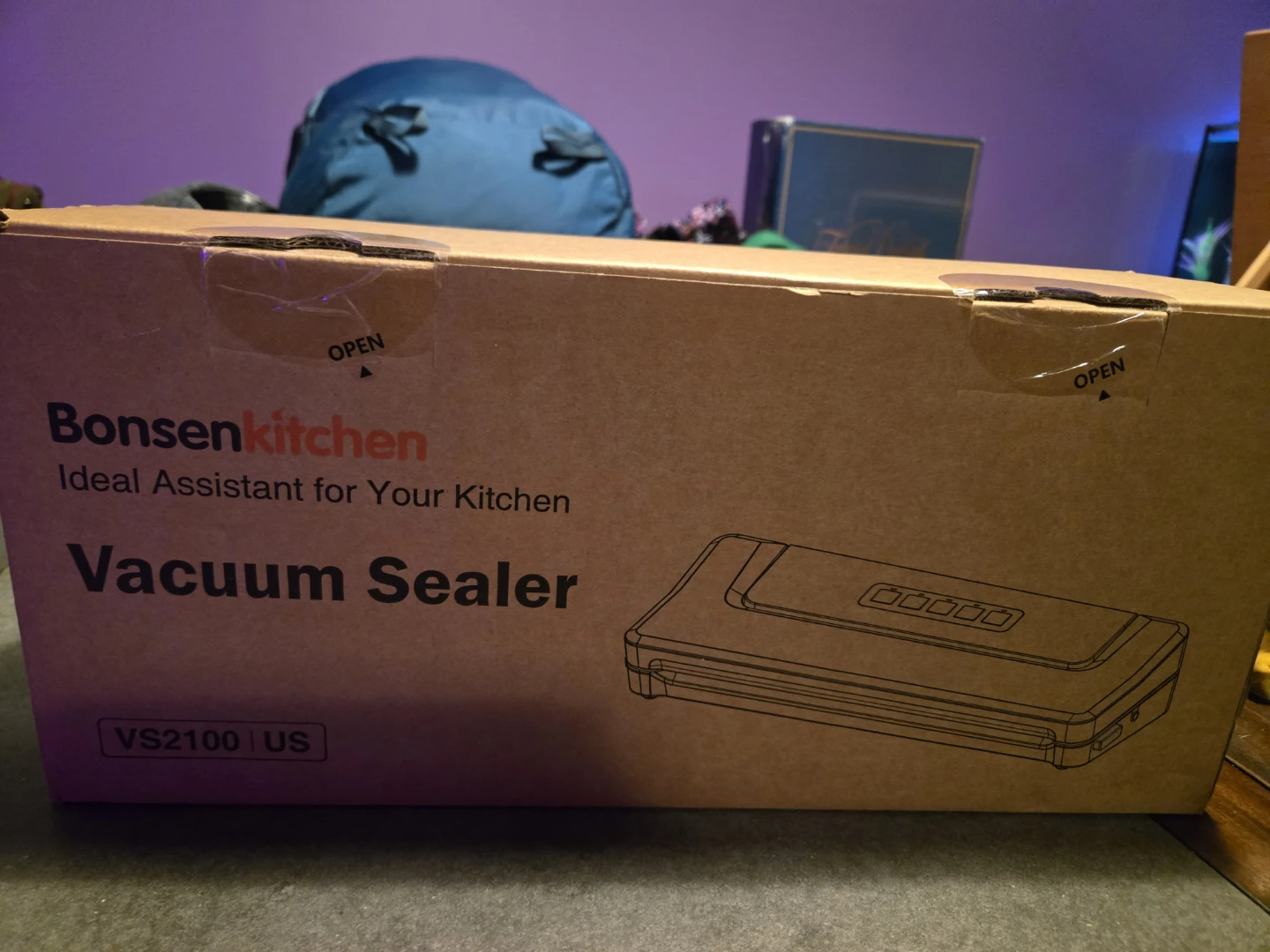 Bonsenkitchen VS2100 Vacuum Sealer