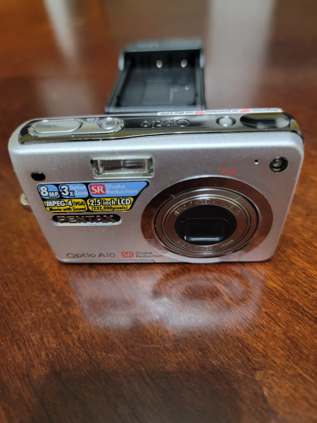 Pentax Optio A10 Digital Camera Silver - photo 4