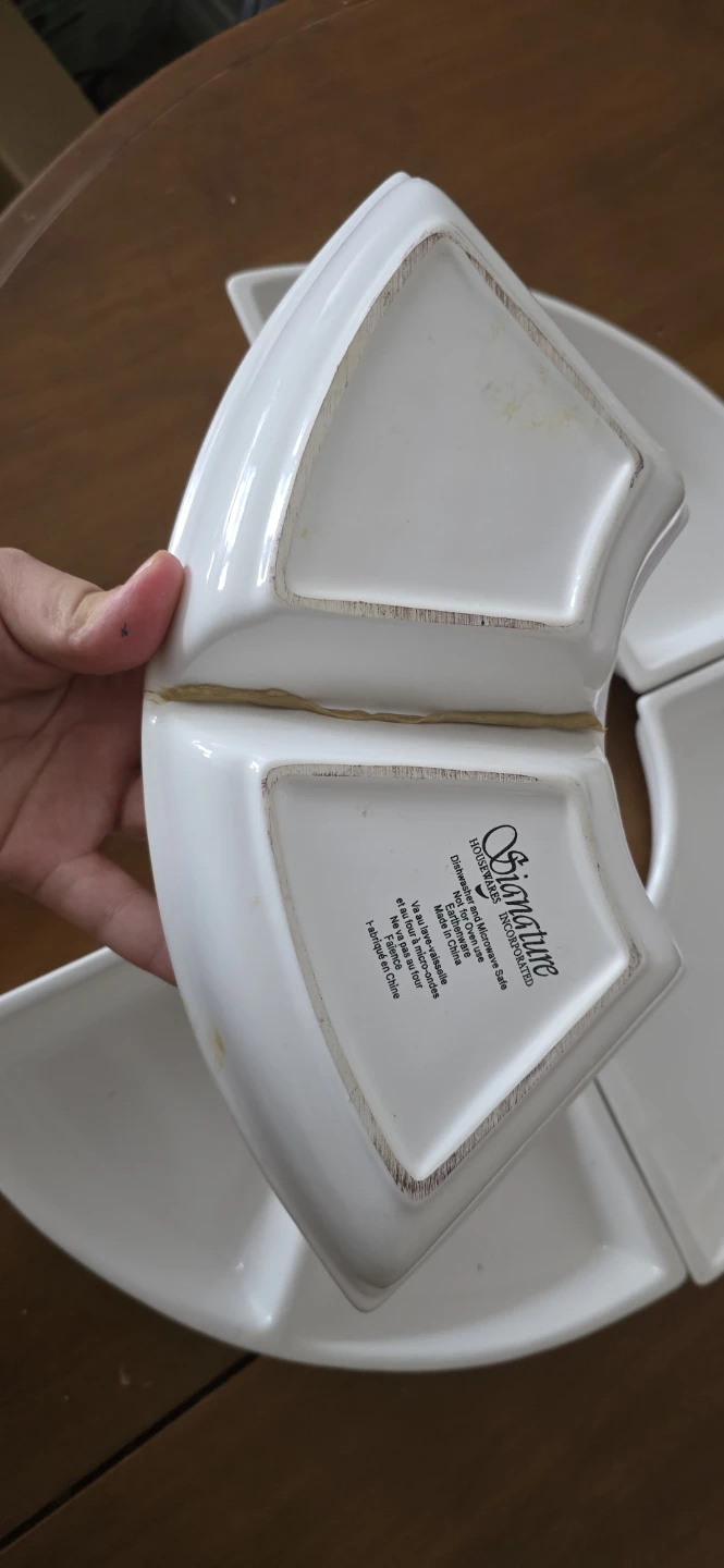 Signature Housewares Divided Serving Platter - photo 2