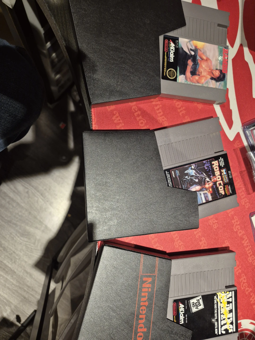 Nintendo NES Robocop, Rambo, and Next Game Cartridges - photo 4