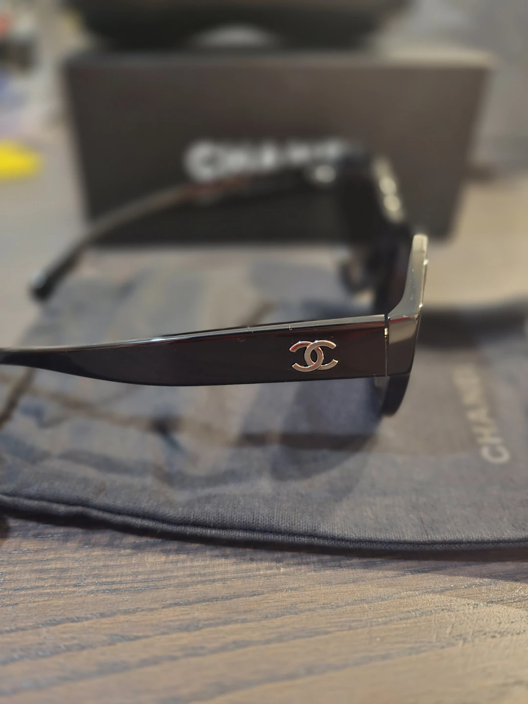 Chanel Sunglasses Cat Eye Black 5371 - photo 2