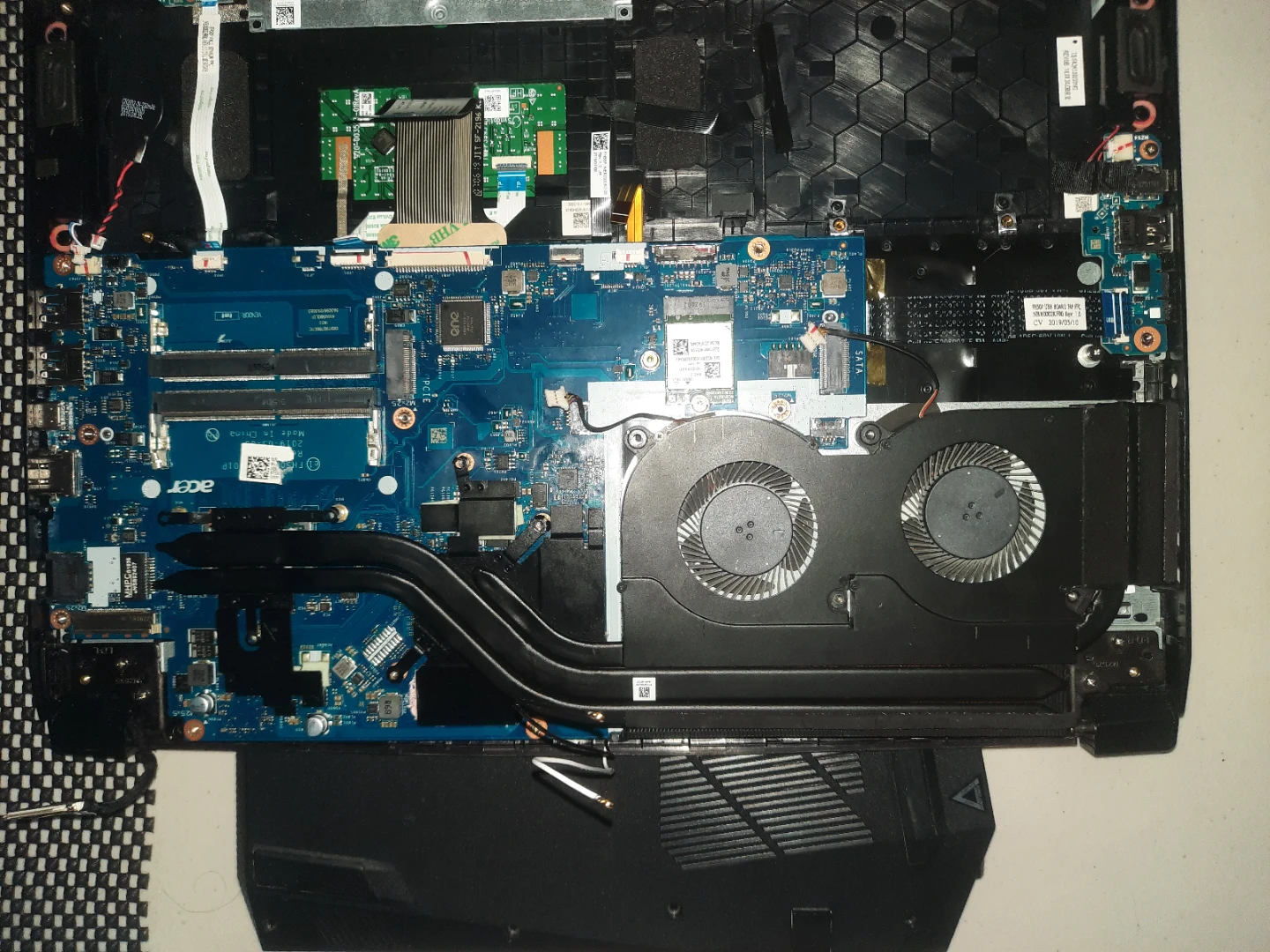 Acer Nitro 5 Motherboard LA-H901P/NBQ5X11001 with GPU+CPU - photo 4