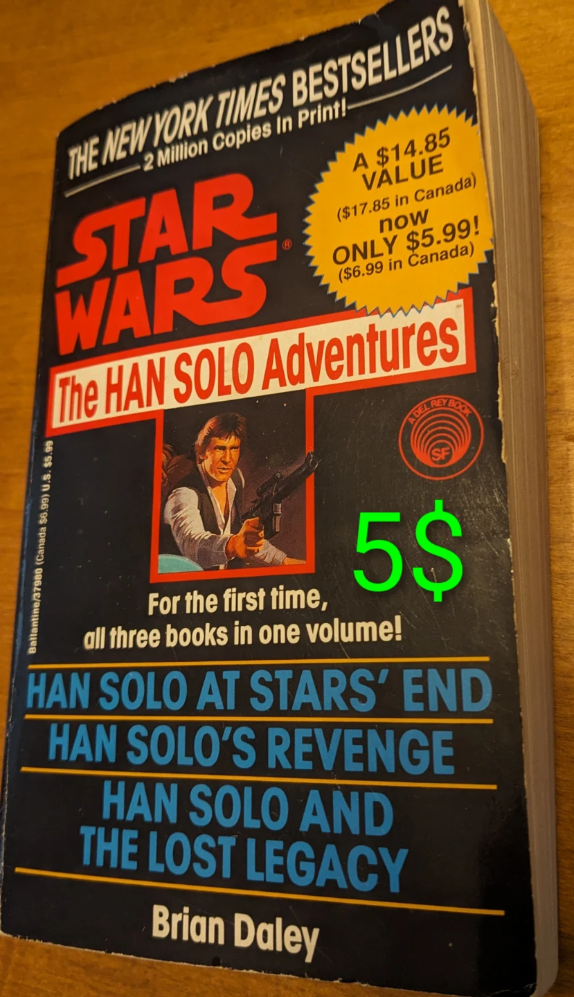 Star Wars The Han Solo Adventures Paperback Book