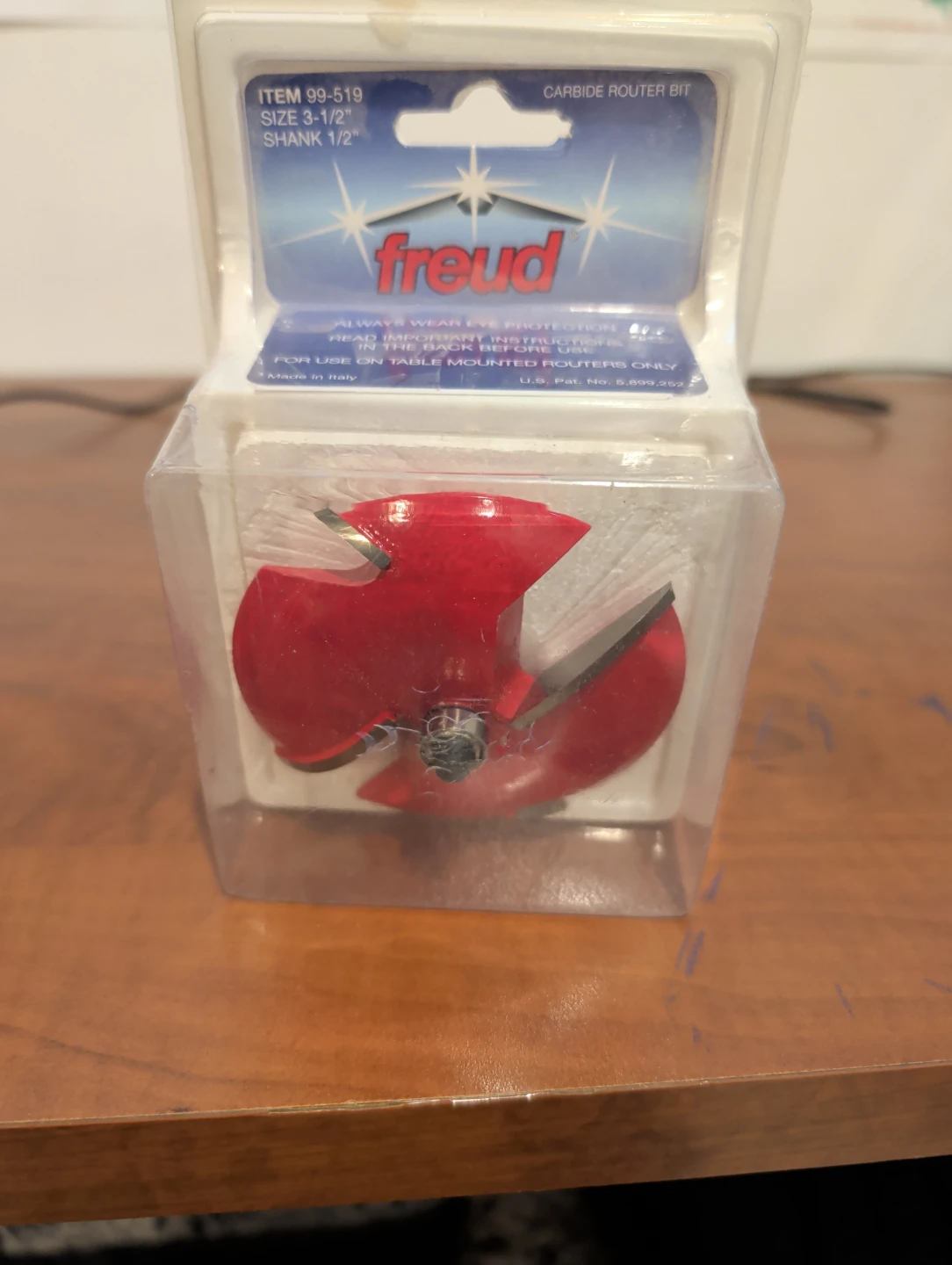 Freud 3-1/2" Raised Panel Router Bit - 1/2" Shank - photo 4