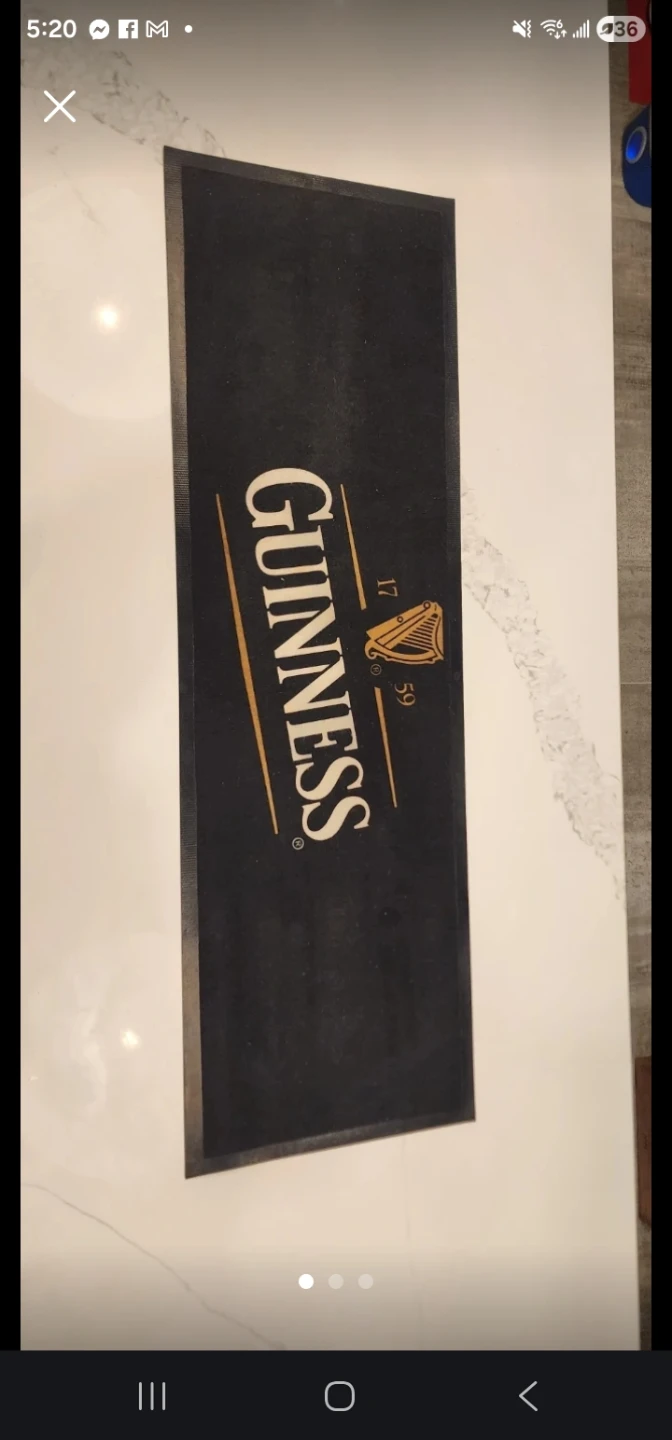 Guinness Bar Mat
