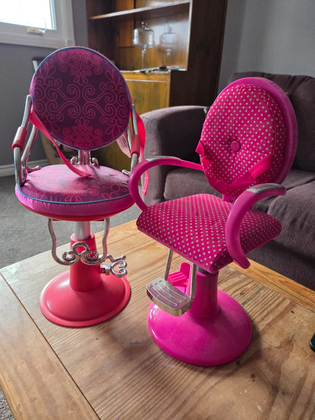 Doll Styling Chairs (Set of 2)